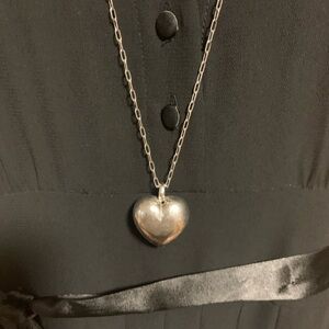925 Amore Baci Necklace with Heart Pendant